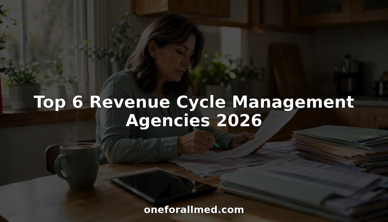 Healthcare administrator reviewing medical billing reports