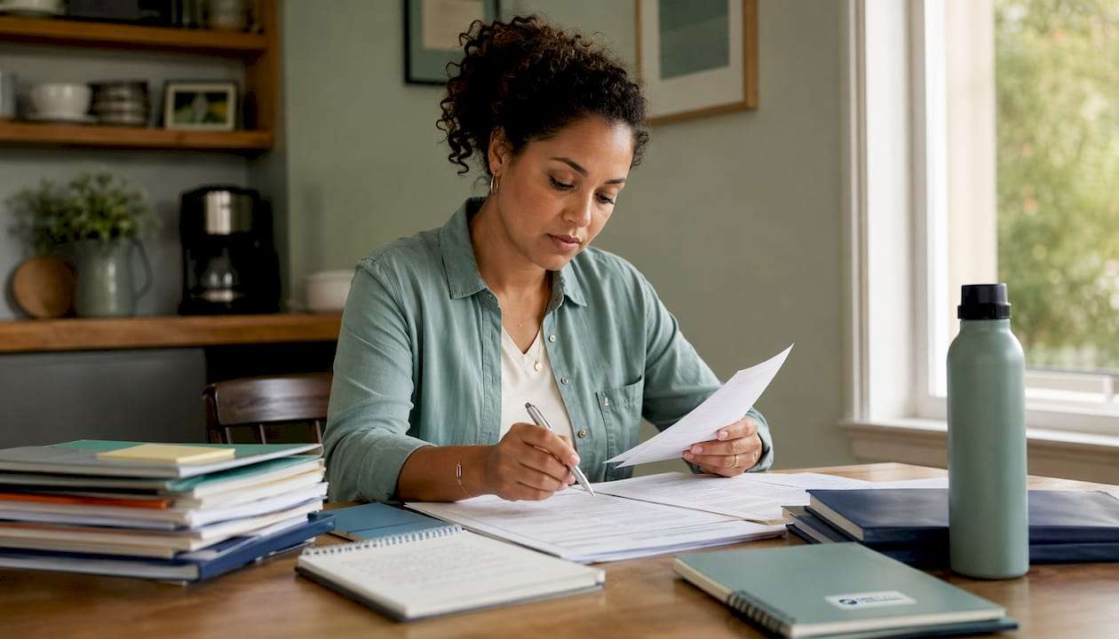 1784906314371_Billing-specialist-reviewing-payer-contracts - One For All Medical Billing Billing specialist reviewing payer contracts