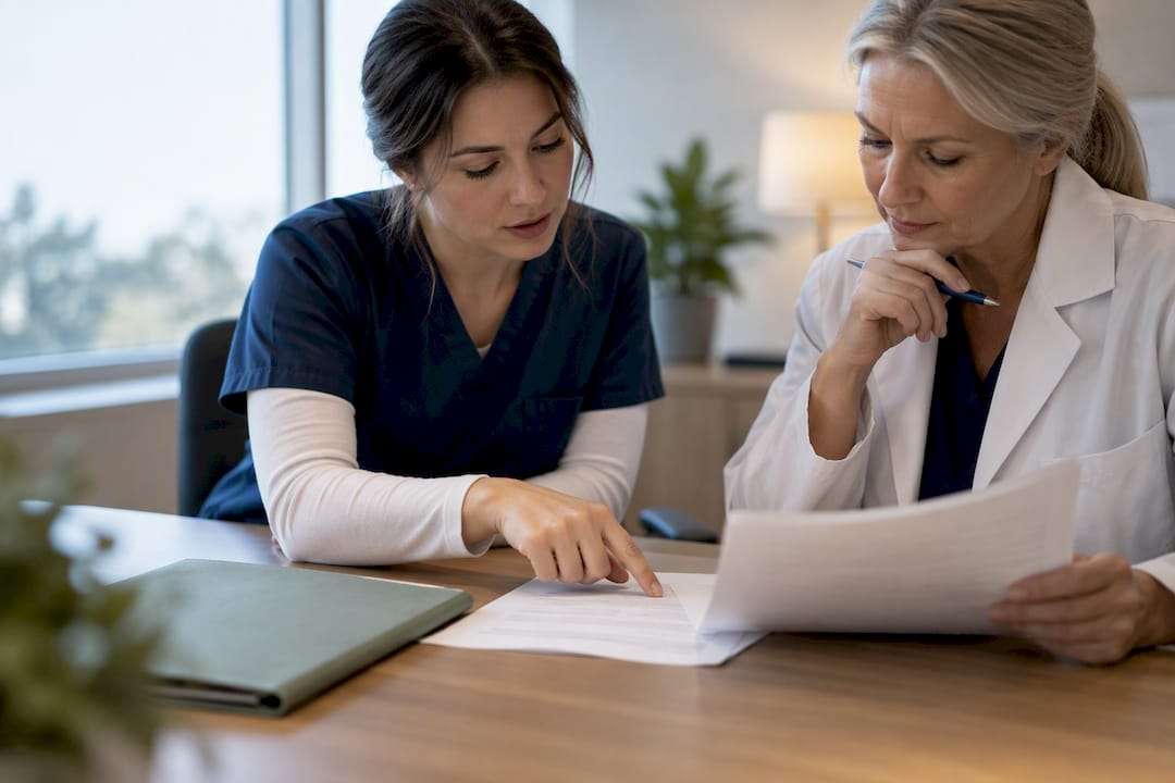 1790759183582_Billing-professionals-reviewing-a-disputed-medical-claim - One For All Medical Billing Billing professionals reviewing a disputed medical claim